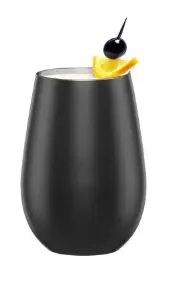 Becher schwarz silber Elements.webp