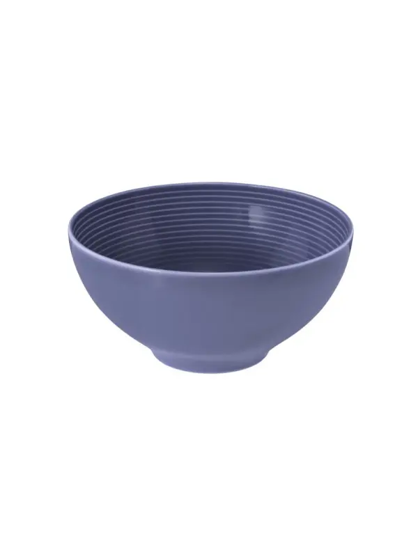 Schüssel rund hoch 15,5 cm mit Relief BEAT Color Glaze 