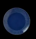 Teller flach coupe Concorde Vollglasur farbig blau