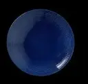 Teller tief coupe Concorde Vollglasur blau