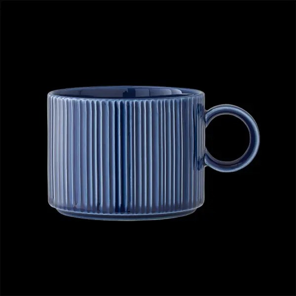 Kaffee-Obere 22,75 cl Concorde Vollglasur blau