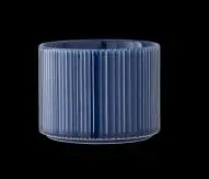 Kaffee-Obere 22,75 cl Concorde Vollglasur blau