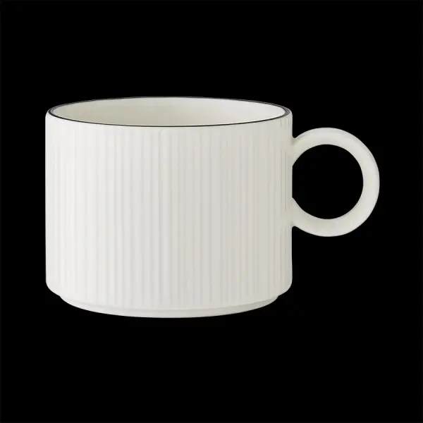 Kaffee-Obere 22,75 cl Concorde farbiges Band schwarz