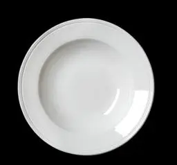 Teller tief Fahne BEAD weiß 