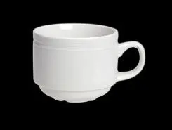 Kaffee-Obere 20 cl stapelbar BEAD weiß  