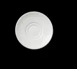 Espresso-Untere BEAD weiß Accent 