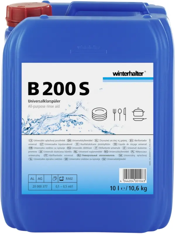 Klarspüler B 200 S sauer flüssig 10 l  Kanister