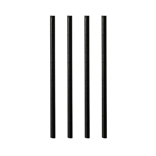 Shake-Halme, Papier Ø 8 mm · 21 cm schwarz