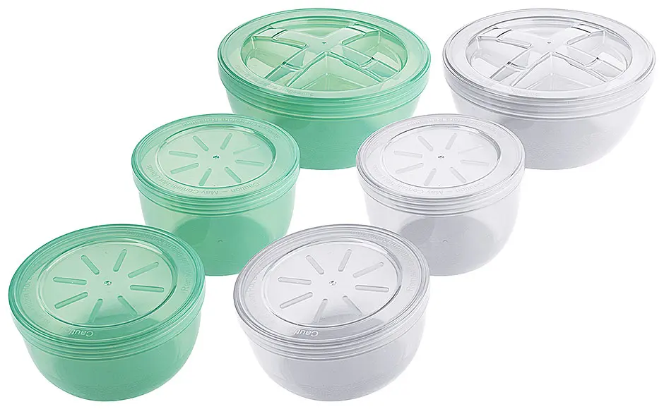 Schale mittel 470 ml mit Deckel 11 x 7,5 cm Eco Takeout