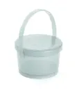 Suppe klein 350 ml mit Deckel / Henkel 10,5 x 7 cm Eco Takeout