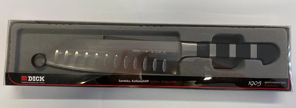 Santokumesser mit Kullen 18 cm geschmiedet Serie 1905