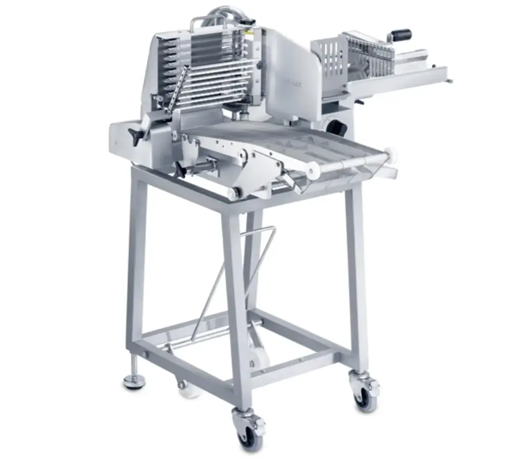 Vollautomatische Schneidemaschinen mit Förderband 230V / 400V
