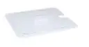 Deckel 1/2 GN mit Aussparung klar aus Kunststoff 325 x 265 mm