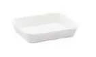Auslageschale 190 x 150 x 40 mm aus Kunststoff   weiß