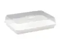 Frischhaltebox mit Deckel aus Kunststoff  