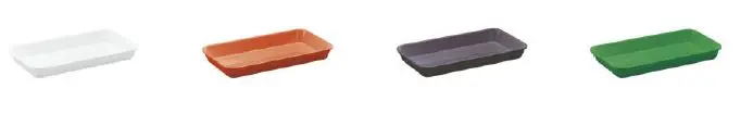 Auslageschale 290 x 160 x 35 mm aus Melamin  
