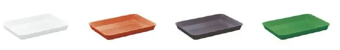 Auslageschale 350 x 250 mm aus Melamin   