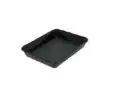 Auslageschale 230 x 180 x 40 mm aus PP schwarz  
