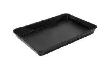 Auslageschale 380 x 270 x 40 mm aus PP  schwarz