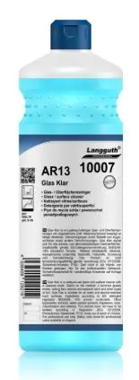 Glas- / Oberflächenreiniger AR 13 Glas Klar 1 l Flasche