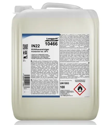 Kühlhausreiniger IN22  10 l 