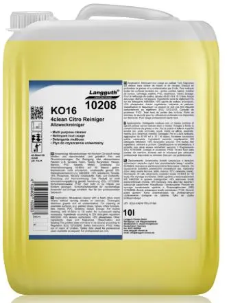 Allzweckreiniger KO16 4clean 10 l Citro Reiniger 