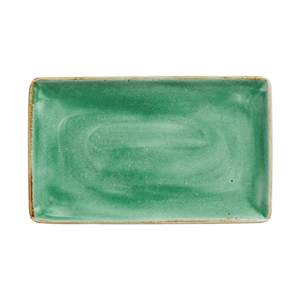 Platte 27 x 16,75 cm Serie Craft aqua