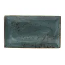 Platte 33 x 19 cm Serie Craft blau