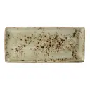 Platte 37 x 16,5 cm Serie Craft grün