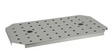GN Abtropfgitter Edelstahl  