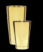 Boston Shaker Set 2 tlg. 800 ml Edelstahl goldfarben