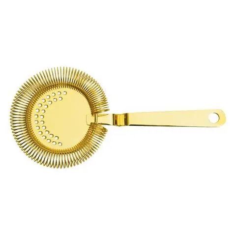 Hawthorn Sieb / Strainer  Edelstahl goldfarben  