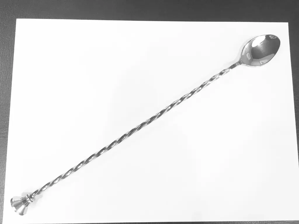 Barlöffel / Cocktaillöffel  mit Stampfer 30 cm Edelstahl 