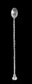 Barlöffel / Cocktaillöffel  mit Stampfer 30 cm Edelstahl 