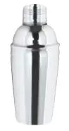 Cocktail-Shaker Edelstahl hochglanz 
