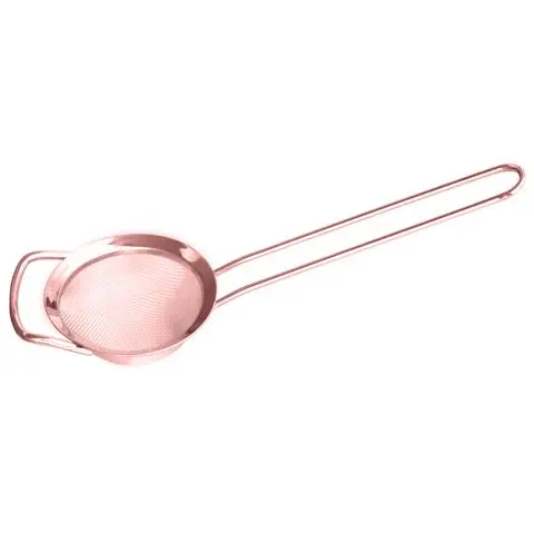 Cocktail-Sieb 7 cm Edelstahl kupferfarben 