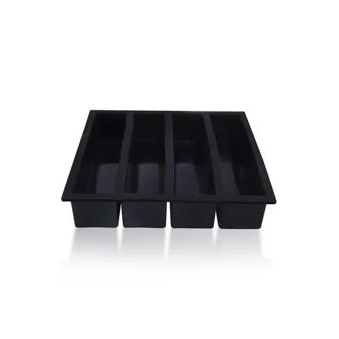 Eiswürfelform für 4 große Würfel 13 x 3 cm