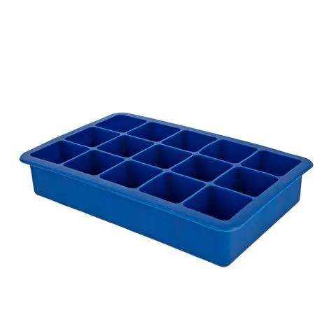 Eiswürfelform für 15 Würfel 3 x 3 cm
