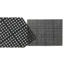 Bodenmatte Gummi schwarz 91 x 91 cm