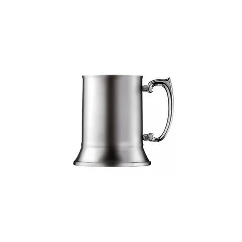 Bierkrug / Becher 450 ml Edelstahl 