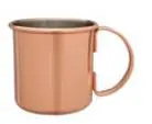 Moscow Mule Becher gerade Aluminium 