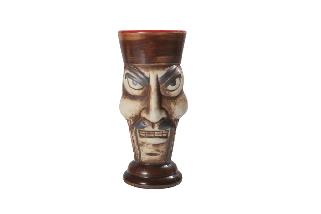 Tiki Cocktailbecher "Fu Manchu" 435 ml 