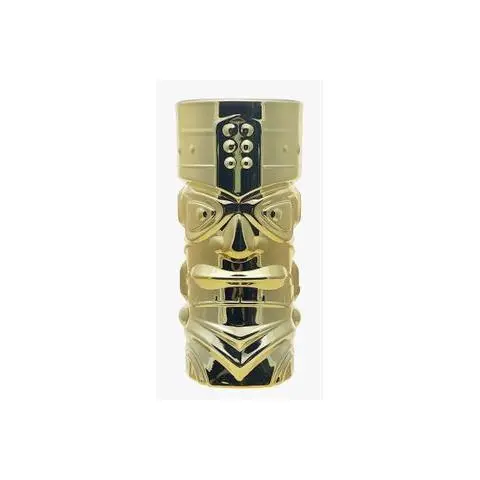 Tiki Cocktailbecher 450 ml goldfarben 