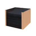 Serviettenhalter Edelstahl kupferfarben