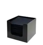 Serviettenhalter Kunststoff schwarz