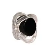 Champagnerverschluss Schmetterling Edelstahl kupferfarben  2 Stück