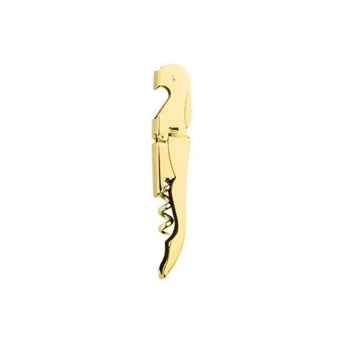 Kellnermesser  Edelstahl goldfarben 