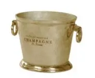Champagner Bucket "Vintage" goldfarben  