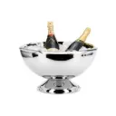 Flaschenkühler Bowl "Como" Edelstahl  doppelwandig