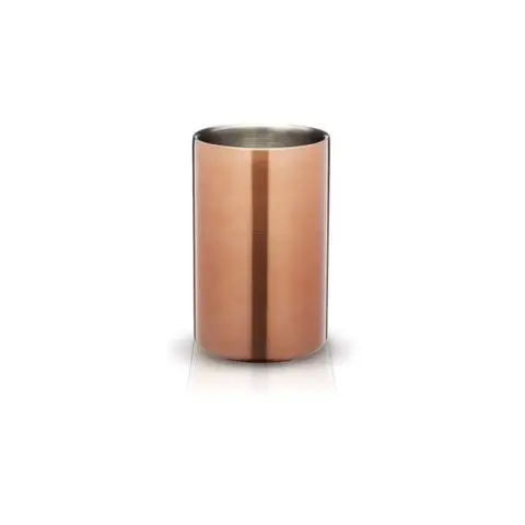 Flaschenkühler Edelstahl kupferfarben 18 cm  